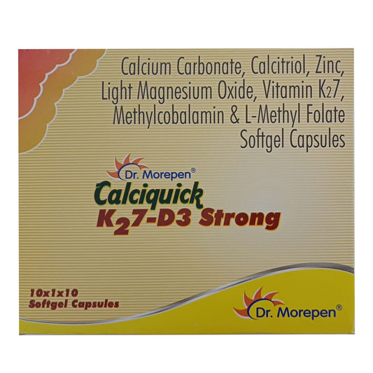 CALCIQUICK K27 D3 STRONG CAPSULES 1*10 CAP