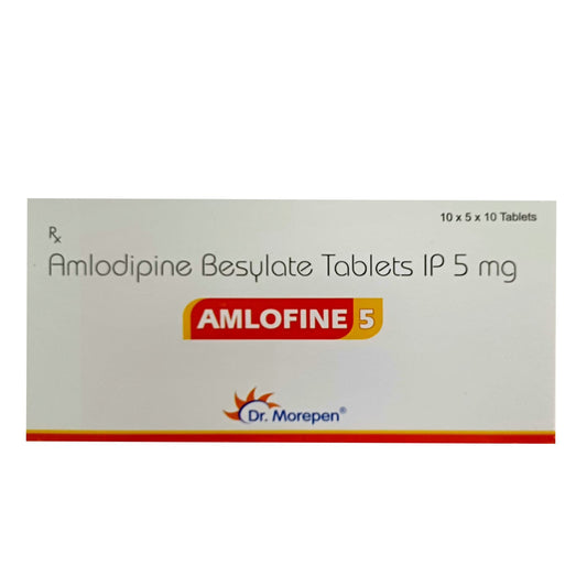 AMLOFINE-5 TABLET 1*10 TAB