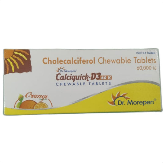 CALCIQUICK D3 60K TABLET 1*4 TAB