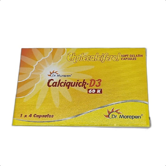 CALCIQUICK D3 60 K CAPSULES 1*4 CAP