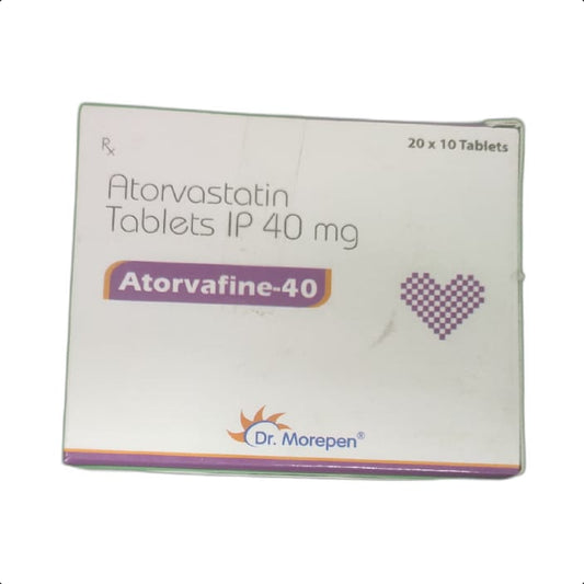 ATORVAFINE-40 TABLET 1*10 TAB