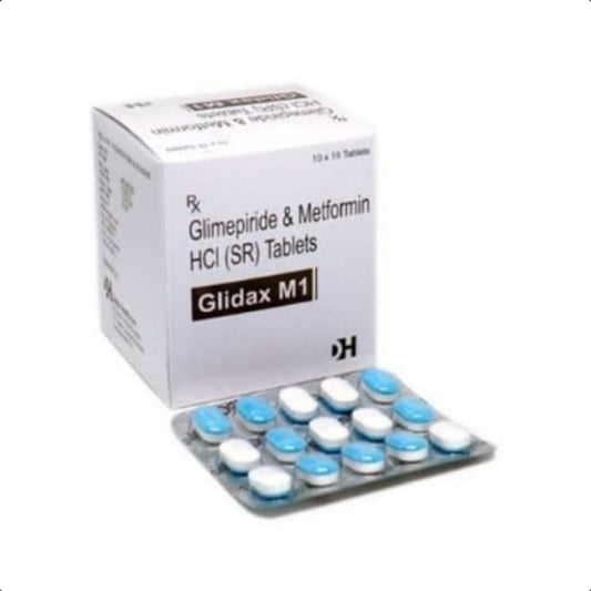 GLIDAX M1 TABLET(15) 1*15 TAB