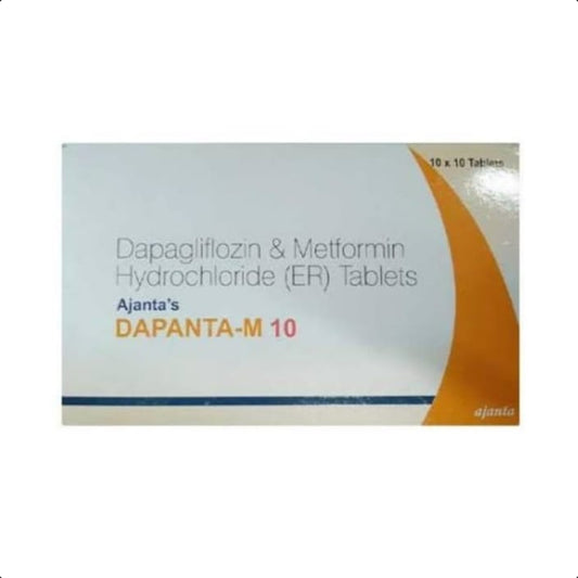 DAPANTA M 10/500 MG TABLET 1*10 TAB