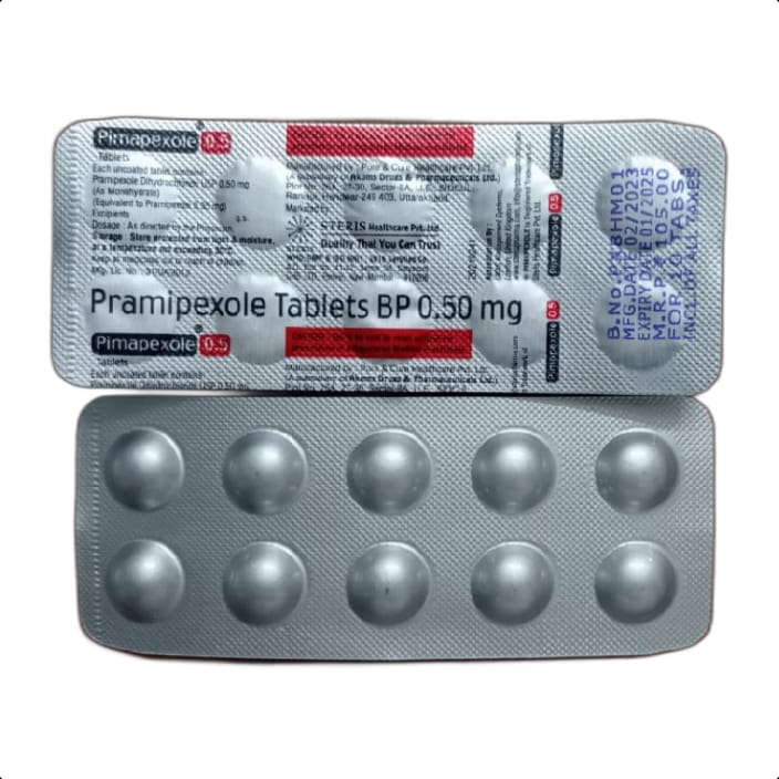 PIMAPEXOLE 0.5 TABLET 1*10 TAB