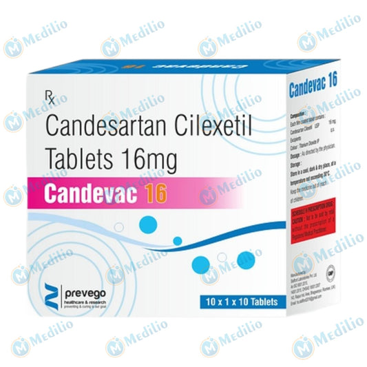 CANDEVAC 16 TABLET 1*10 TAB