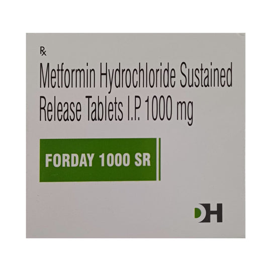 FORDAY 1000 SR TABLET 1*10 TAB