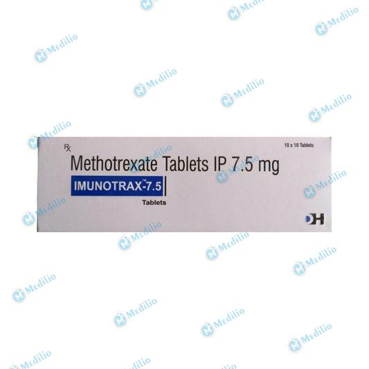 IMUNOTRAX 7.5 MG TABLET 1*10 TAB