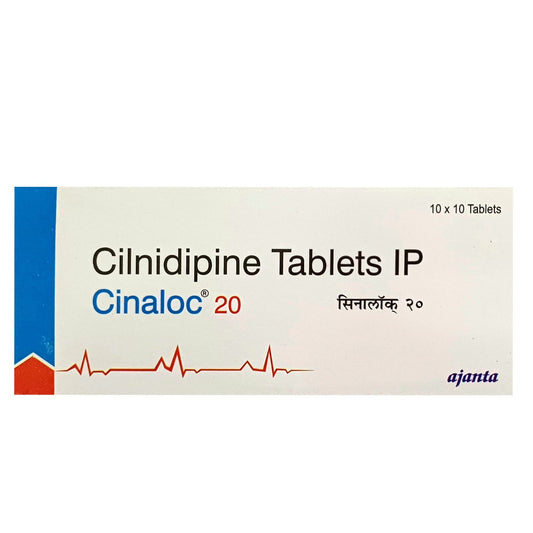 CINALOC 20 TABLET 1*10 TAB