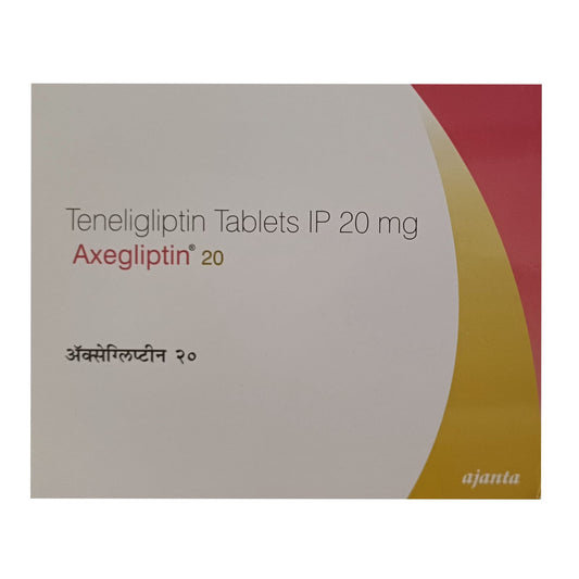 AXEGLIPTIN 20 MG TABLET 1*10 TAB