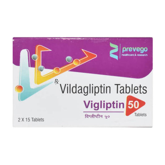 VIGLIPTIN 50 MG TABLET 1*10 TAB