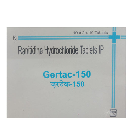 GERTAC 150 TABLET 1*10 TAB