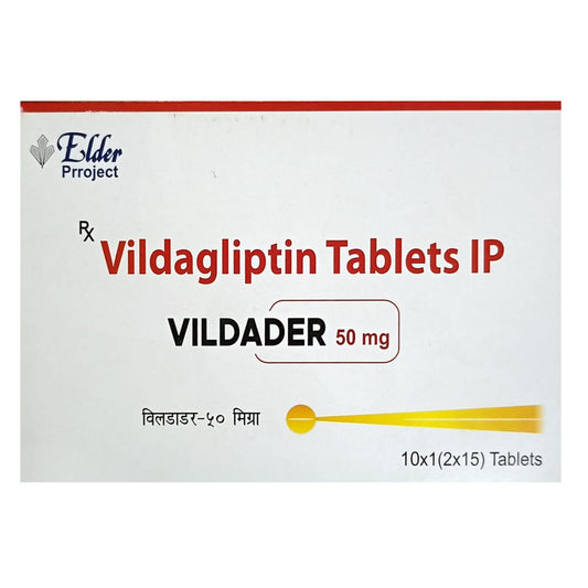 VILDADER 50 MG TABLET 1*15 TAB