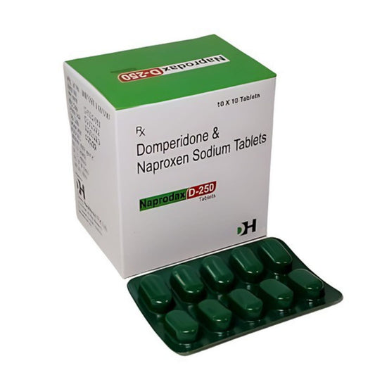 NAPRODAX D 250 TABLET 1*10 TAB