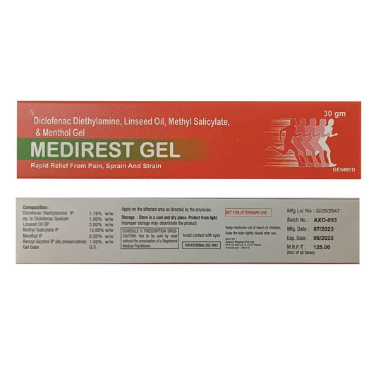 MEDIREST GEL 30 GM