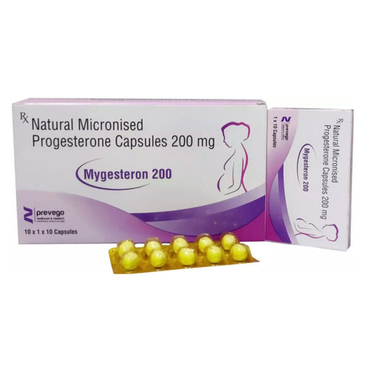 MYGESTERON 200 MG CAPSULE 1*10 CAP