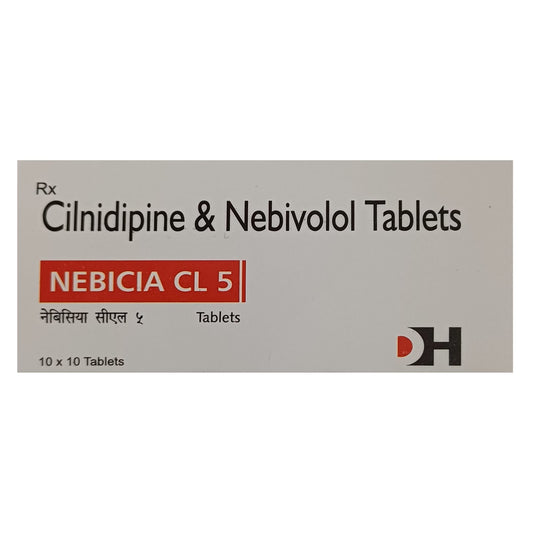 NEBICIA CL 5 TABLET 1*10 TAB