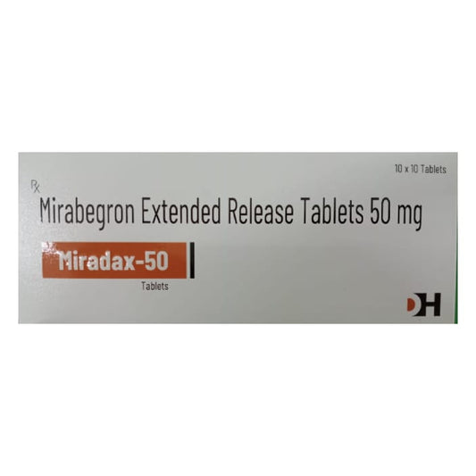 MIRADAX 50 TABLET 1*10 TAB