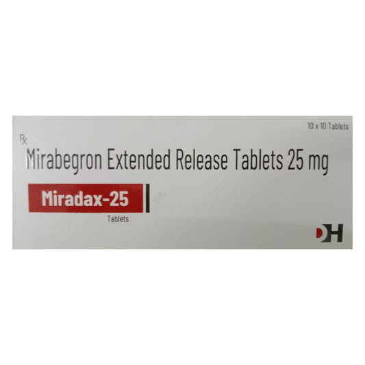 MIRADAX 25 TABLET 1*10 TAB