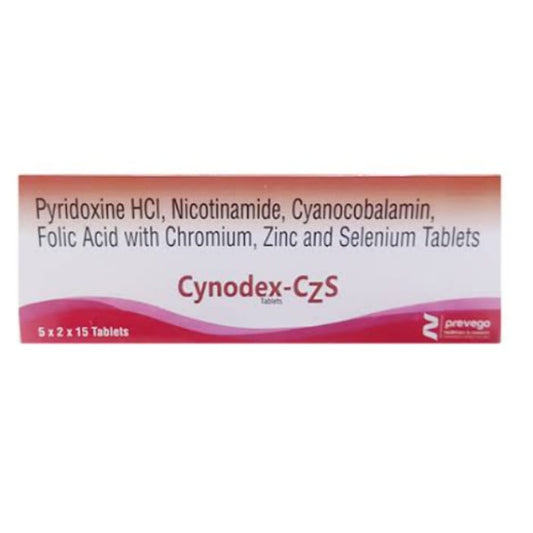 CYNODEX CZS TABLET 1*15 TAB