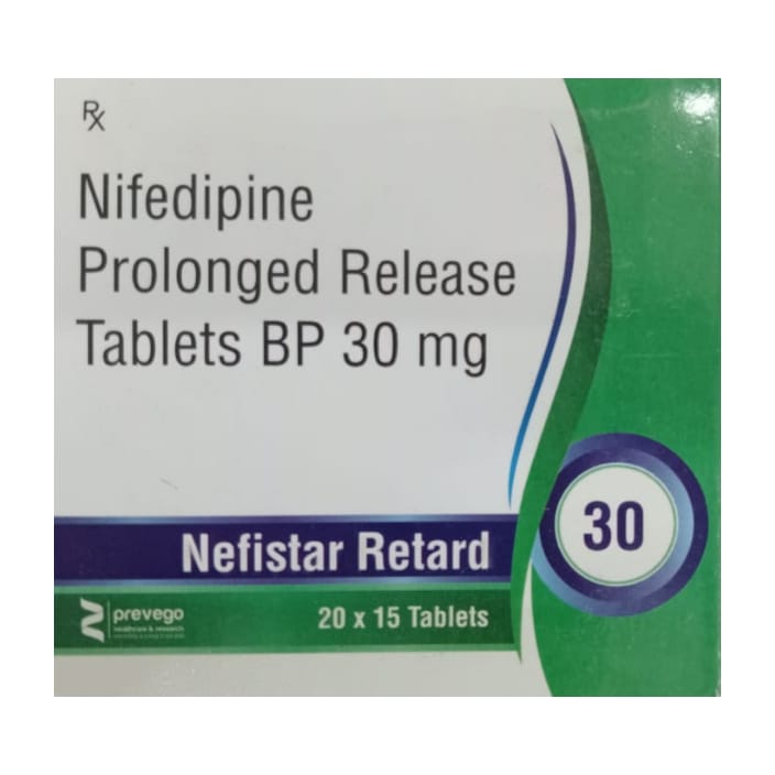 NEFISTAR RETARD 30 MG TABLET 1*15 TAB