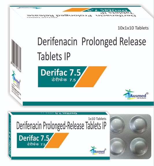 DERIFAC 7.5 MG TABLET 1*10 TAB