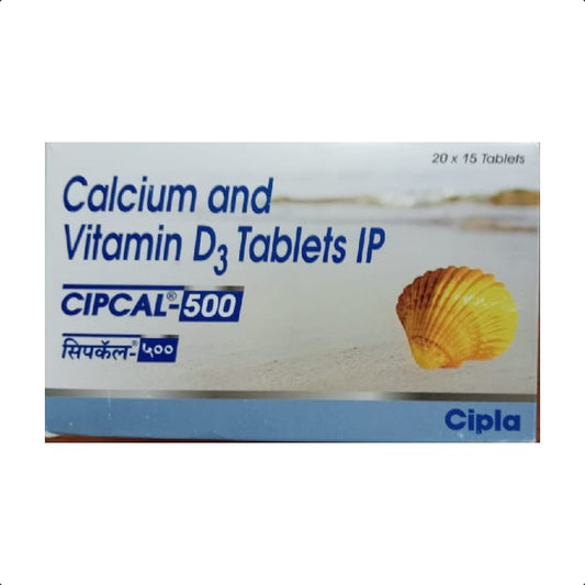 CIPCAL 500 TABLET 1*15 TAB