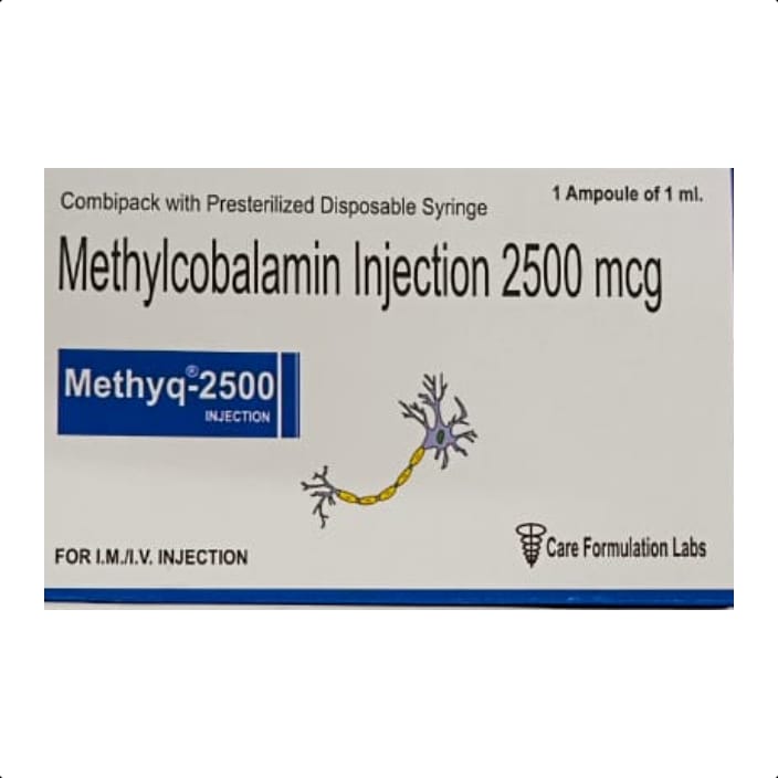 METHYQ 2500 MCG INJECTION  1 ML