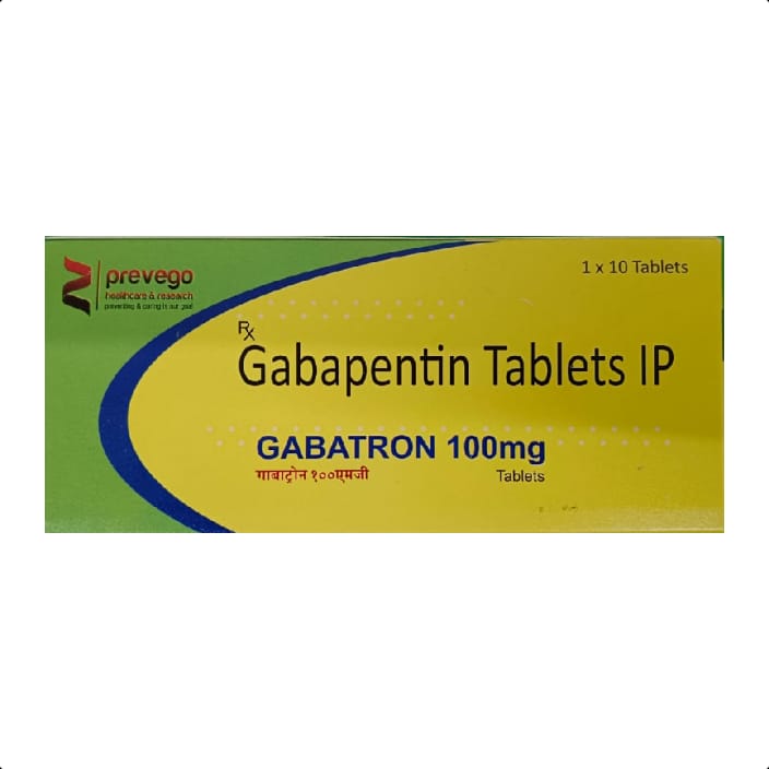 GABATRON 100 MG TABLET 1*10 TAB