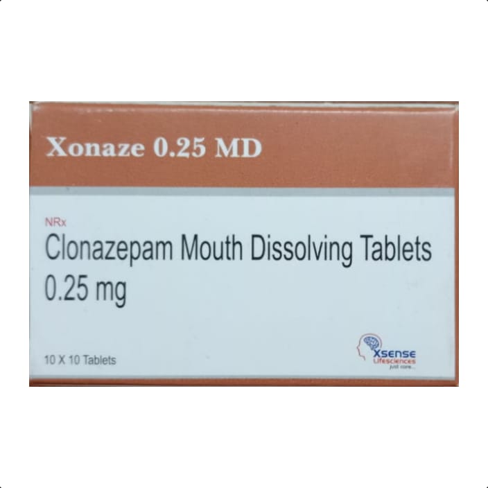 XONAZE 0.25 MD TABLET 1*10 TAB