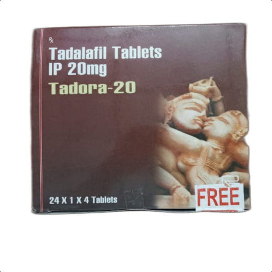 TADORA 20 TABLET 1*4 TAB