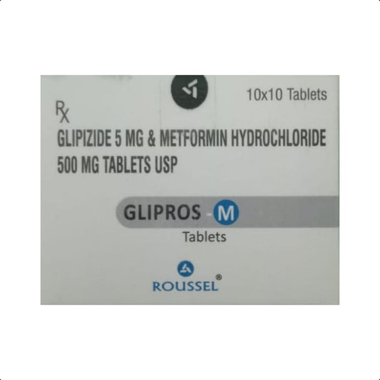 GLIPROS M TABLET 1*10 TAB