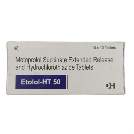 ETOLOL HT 50 TABLET 1*10 TAB