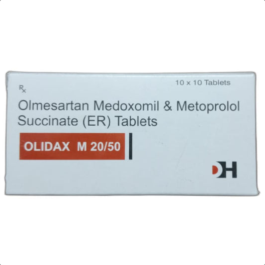 OLIDAX M 20/50 TABLET 1*10 TAB