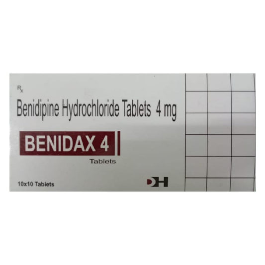 BENIDAX 4 TABLET 1*10 TAB