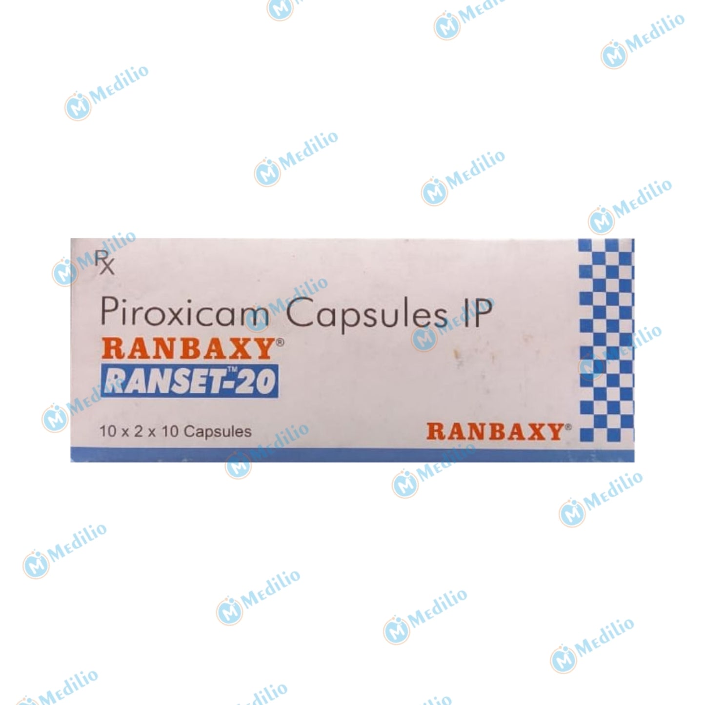 RANSET 20 MG CAPSULE  1*10