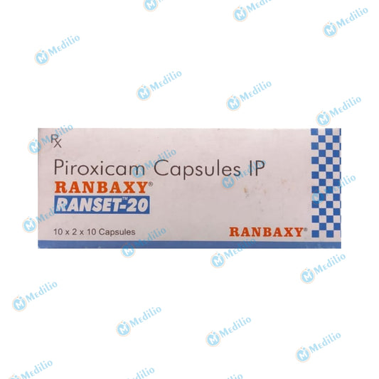 RANSET 20 MG CAPSULE  1*10