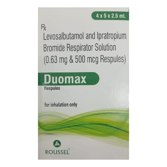 DUOMAX 2.5 ML RESPULES 5*2.5 ML