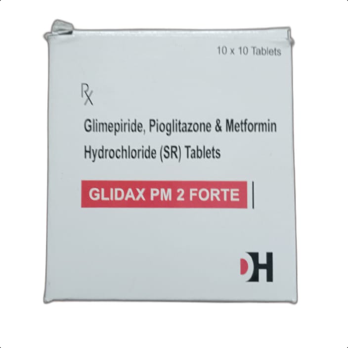 GLIDAX PM2 FORTE TABLET 1*10 TAB