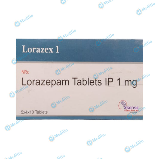 LORAZEX 1 MG TABLET