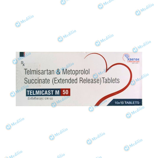 TELMICAST M 50 TABLET