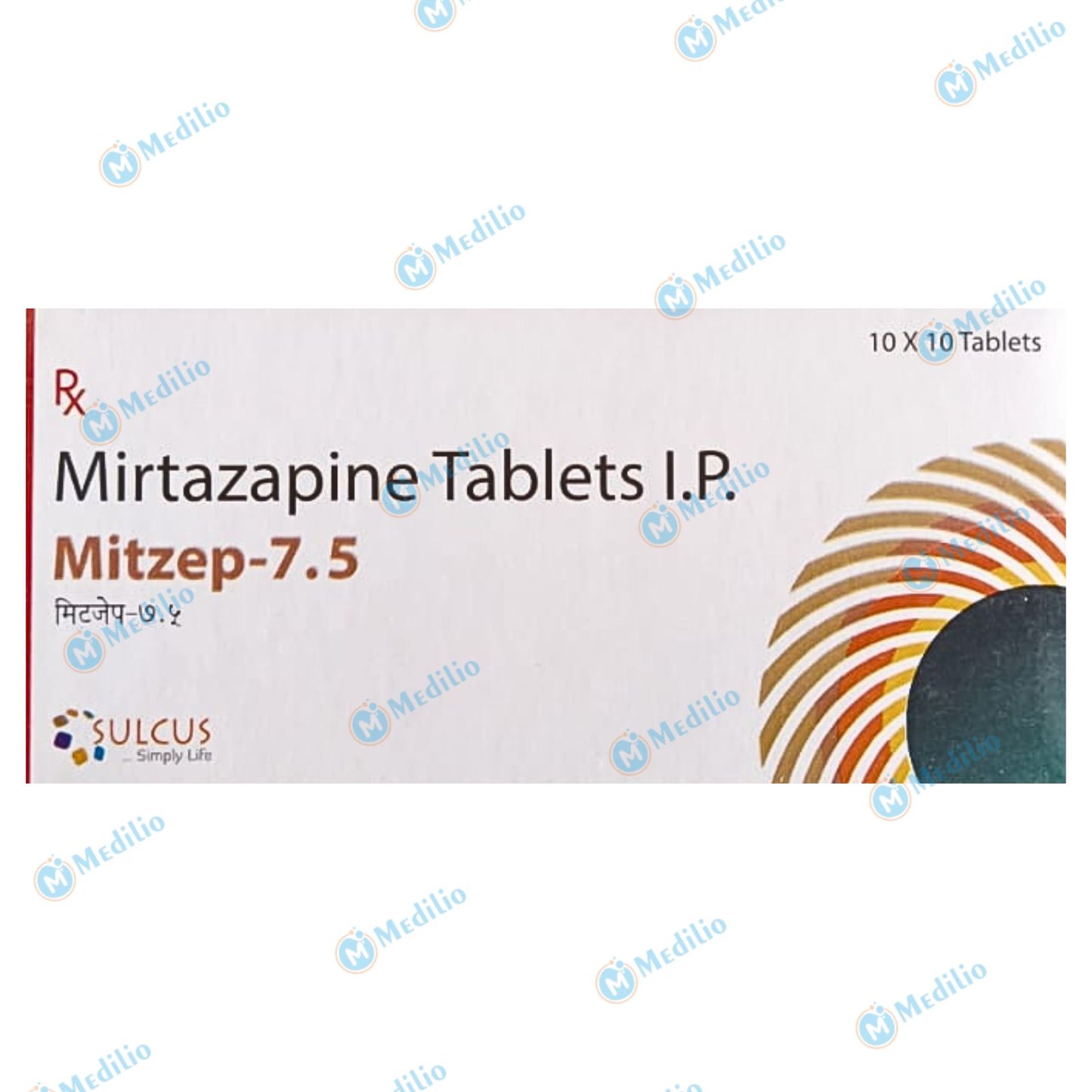 MITZEP-7.5 MG TABLET 1*10 TAB