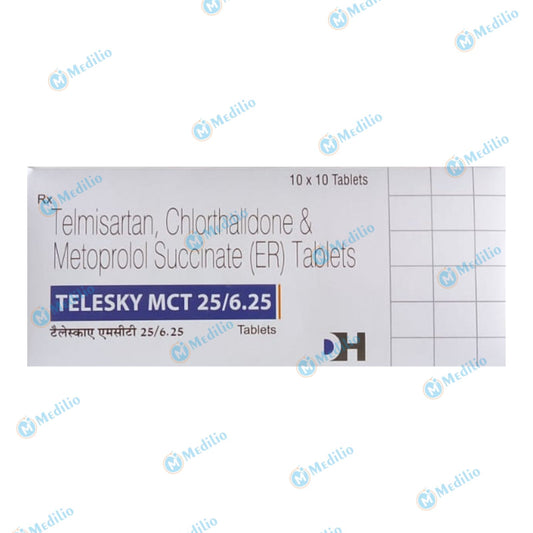 TELESKY MCT 25/ 6.25 TABLET