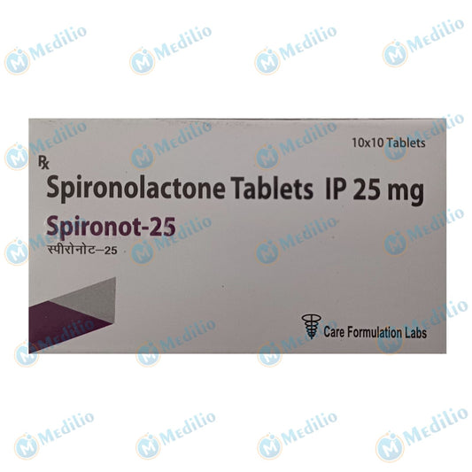 SPIRONOT 25 MG TABLET 1*10 TAB