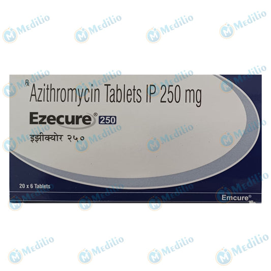 EZECURE 250 MG TABLET 1*6 TAB