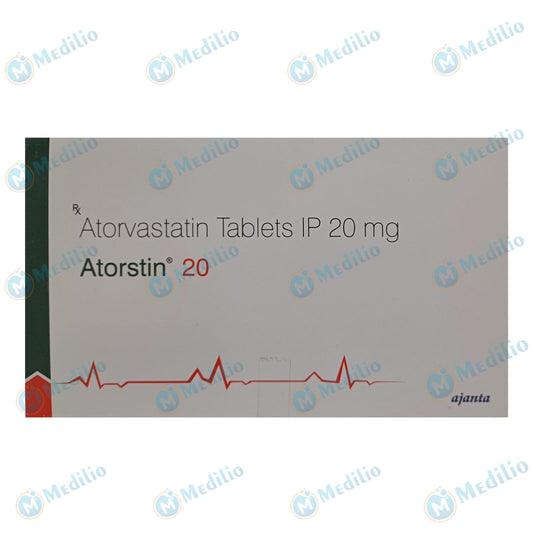 ATORSTIN 20 MG TABLET 1*10 TAB