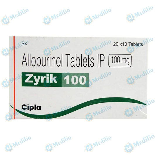 ZYRIK 100 MG TABLET 1*10 TAB