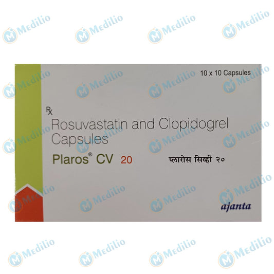 PLAROS CV 20 MG CAPSULE