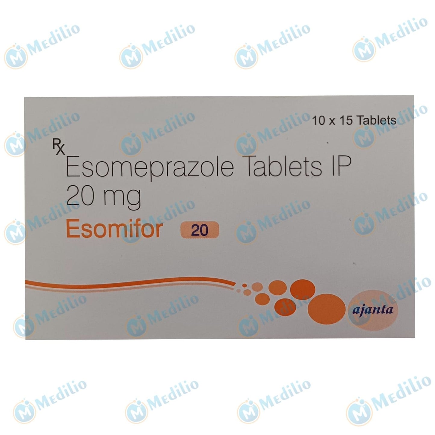 ESOMIFOR 20 MG TABLET 1*15 TAB