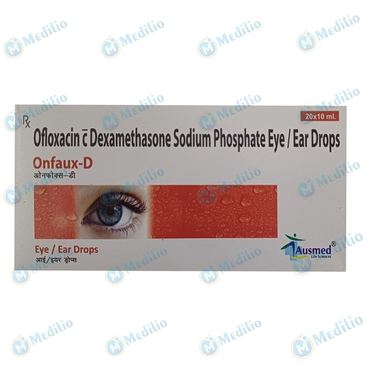 ONFAUX-D EYE & EAR DROP 10 ML