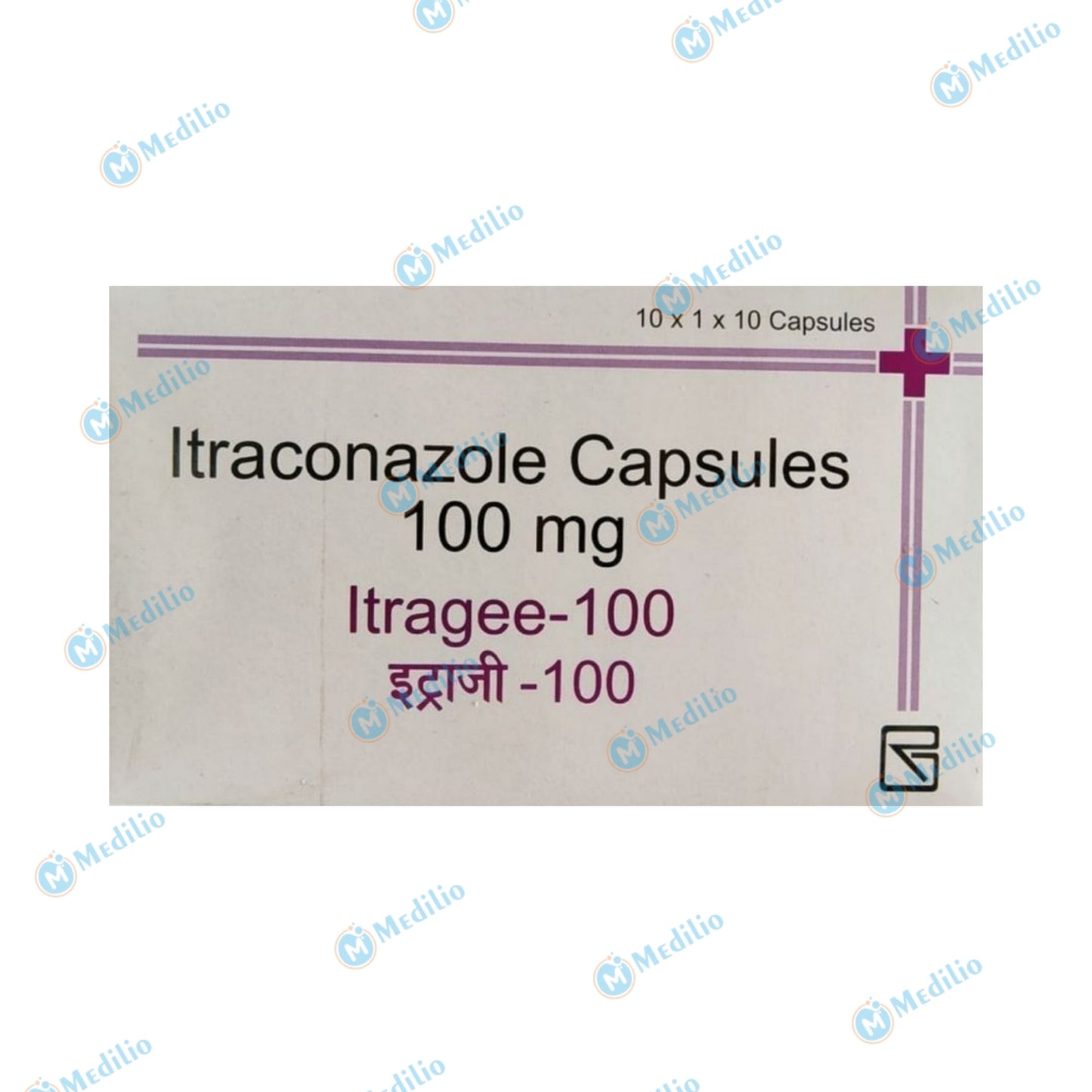 ITRAGEE 100 CAPSULES 1*10 CAP